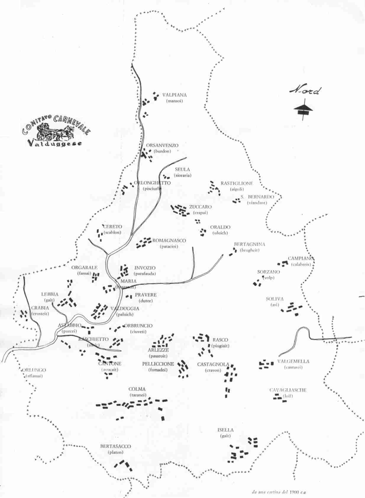 Mappa interattiva di Valduggia: clicca sul paese di cui vuoi aver notizie